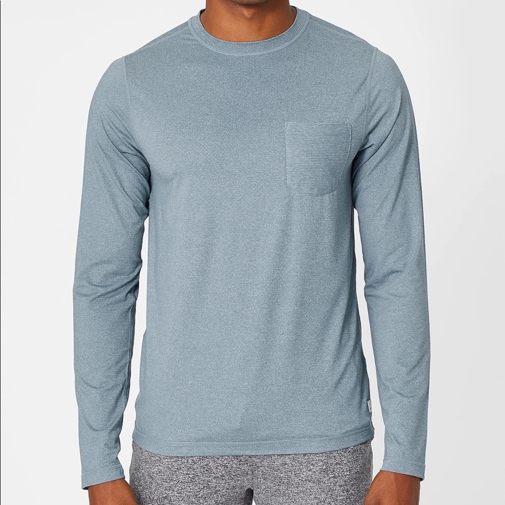 Vuori Men's Tradewind Performance Tee Long Sleeve